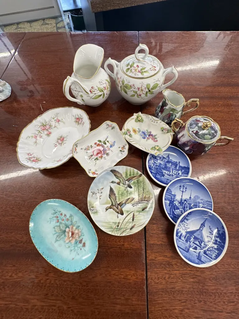 Assortment Of China Items Including Paragon, Derby, Denmark Etc Image 1++