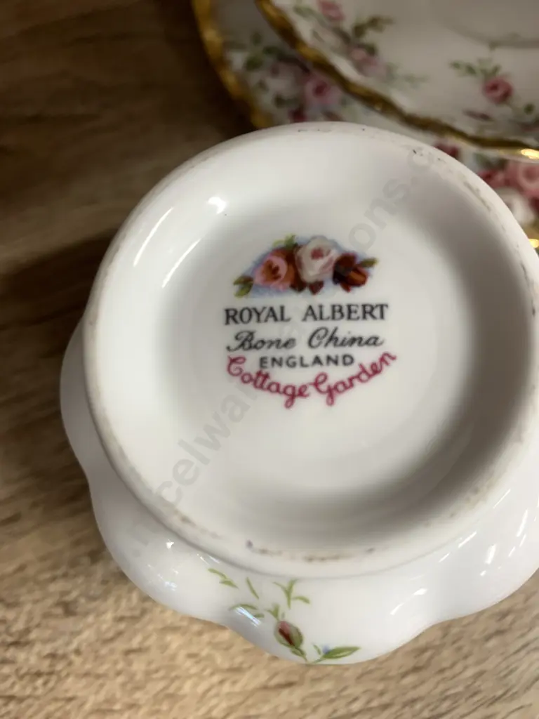 Vintage Royal Albert 'Cottage Garden' Trio Image 1++