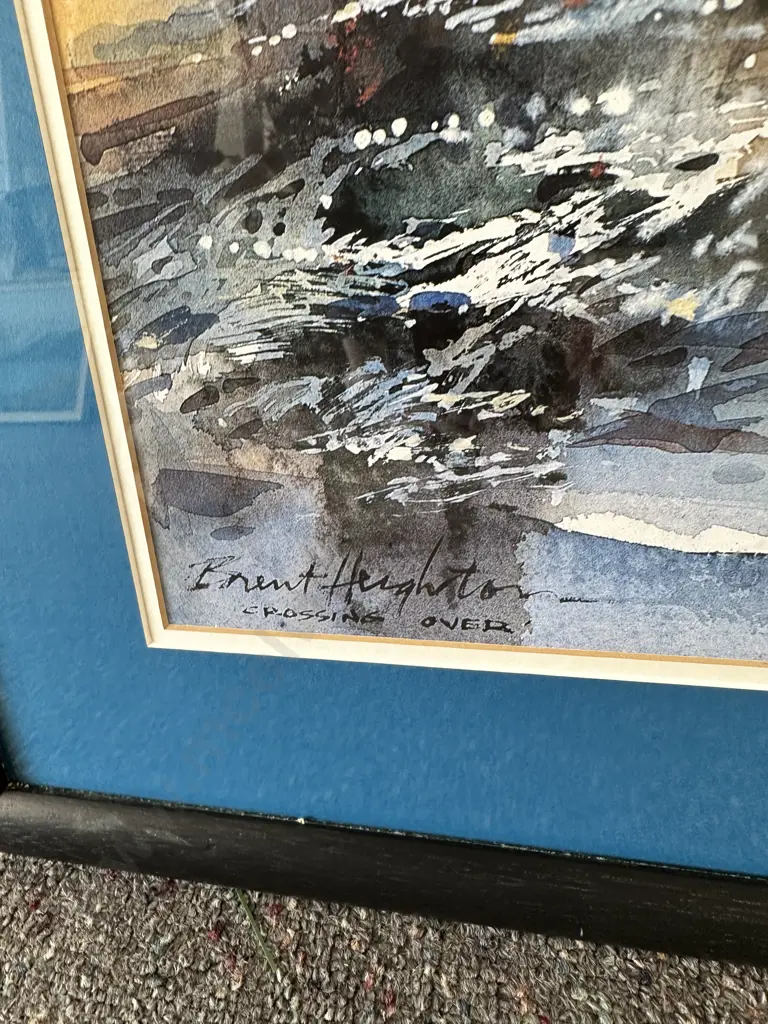 Crossing Over By Brent Heighton Framed Glazed Print, 90 x 43cm Image 1++