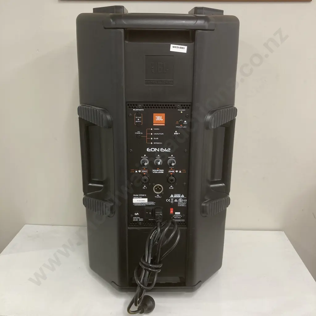 JBL EON 612 - 12" 1000W Two-Way Sound Reinforcement Speaker Image 1++