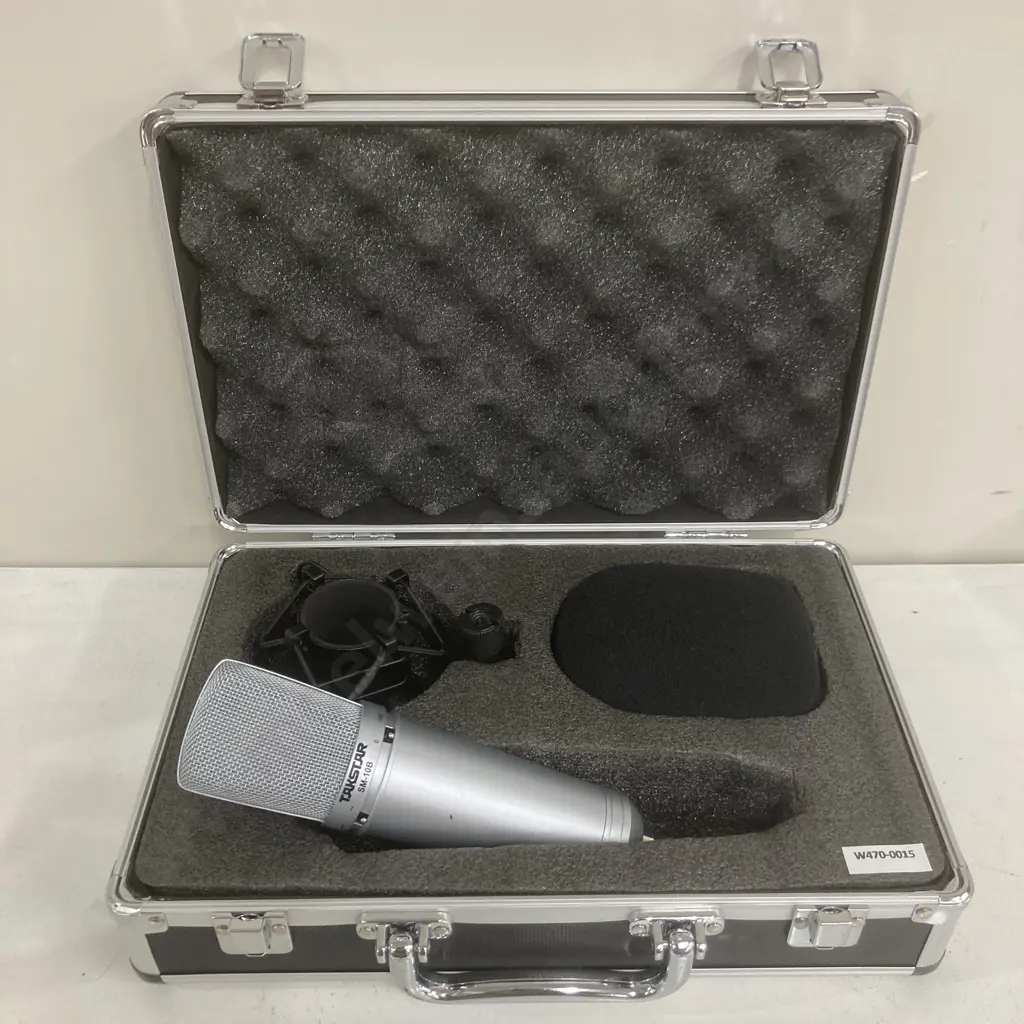Takstar SM-10B Side-address Professional Wired Condenser Microphone - Recording, For On-stage Performance, Computer Image 1++