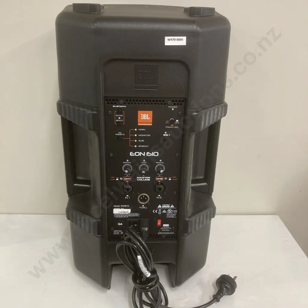 JBL EON 610 - 1000W Self Powered 10" Two Way Speaker / Monitor Image 1++