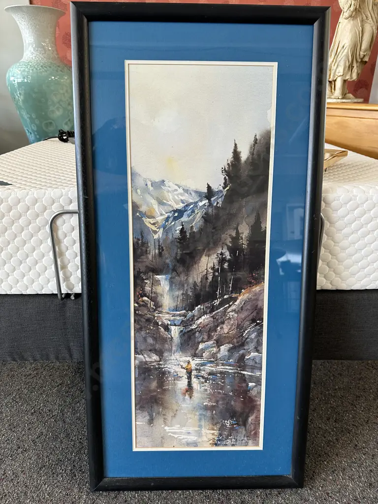 Crystal Pool By Brent Heighton Framed Glazed Print, 90 x 43cm Image 1++