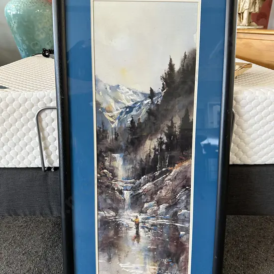Crystal Pool By Brent Heighton Framed Glazed Print, 90 x 43cm