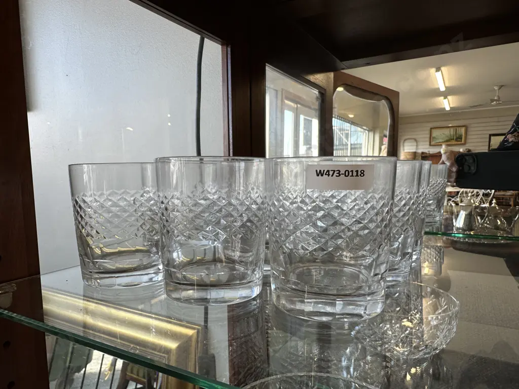 Crystal Scotch Glasses Image 1++