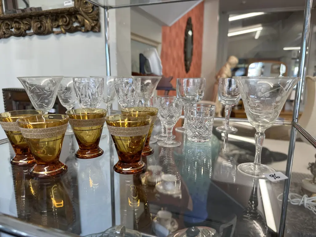 Selection Of Vintage Glasses Image 1++