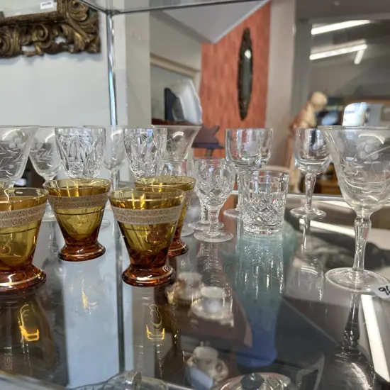 Selection Of Vintage Glasses