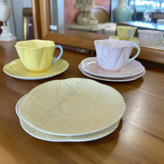 Shelley Trio, Duo, Saucer & Plate