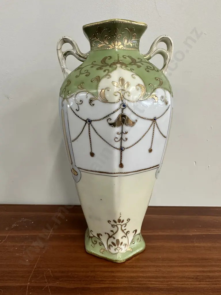 Royal Nippon Studio Hand Painted Vase H25cm Image 1++