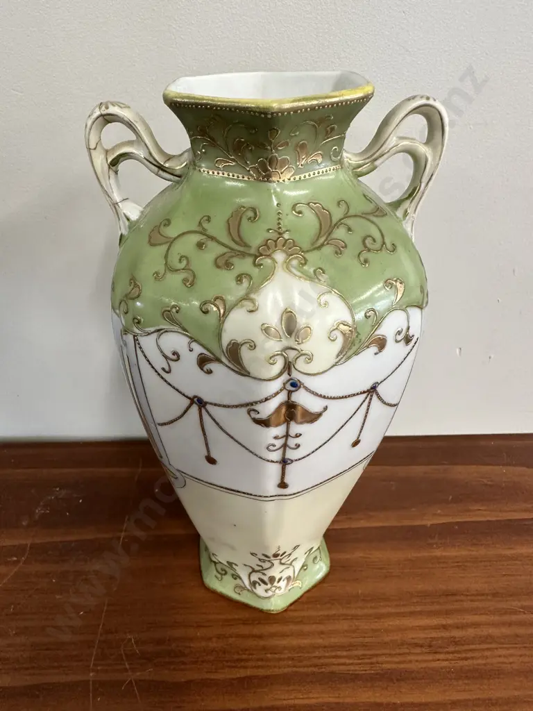 Royal Nippon Studio Hand Painted Vase H25cm Image 1++