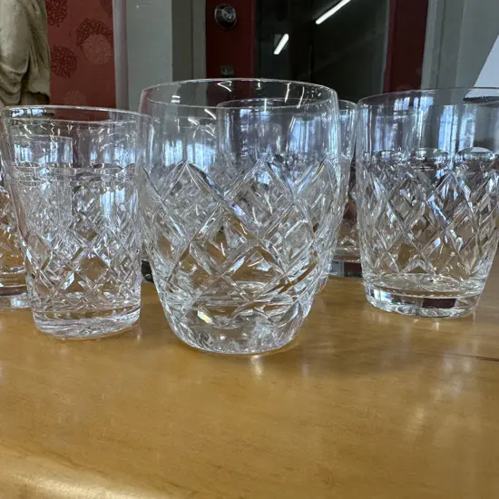 Selection Of Crystal Glasses