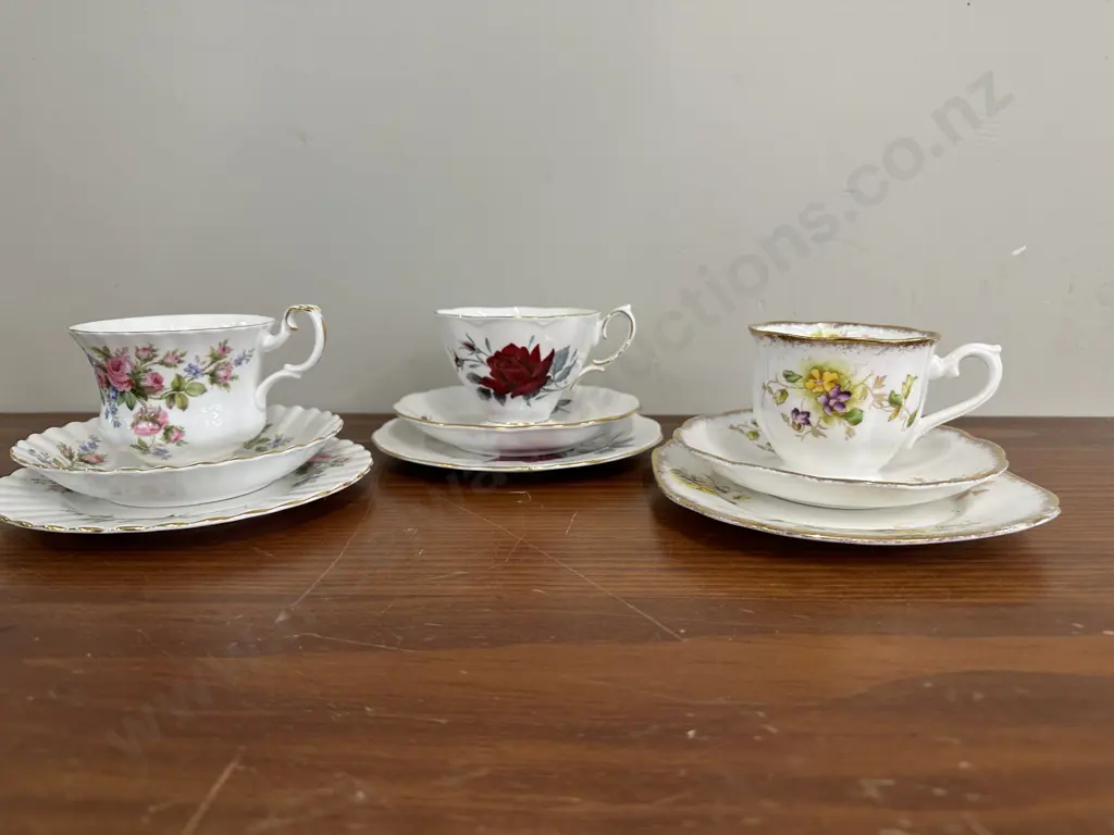 Royal Albert Trios x3 Image 1++