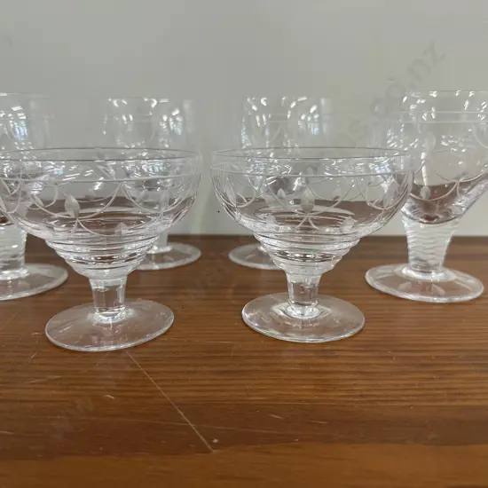 Selection Of Stuart Crystal Glasses