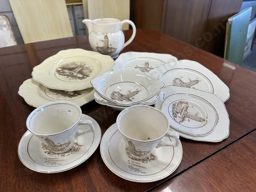 Assorted China, New Zealand Centennial Exhibition (1939-1940) Image 1++