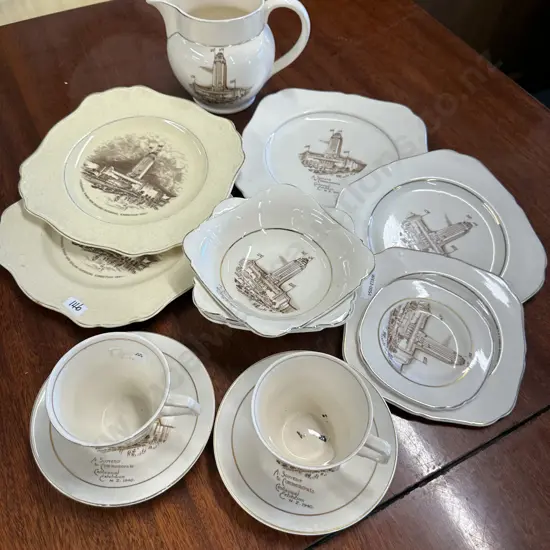 Assorted China, New Zealand Centennial Exhibition (1939-1940)