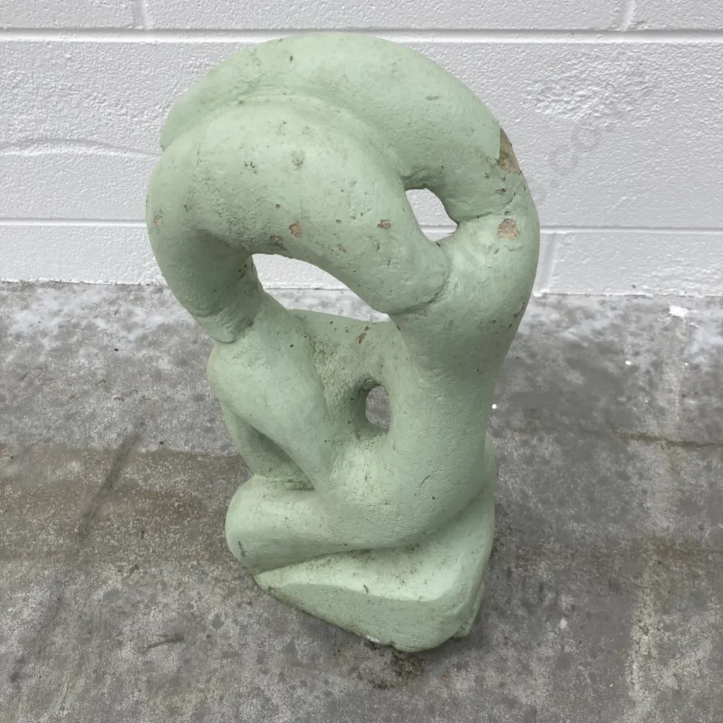 Vintage Concrete Garden Ornament, H46cm Image 1++