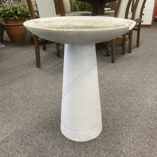 Birdbath (Chip On 1 Side Of Bowl), 61 x 49cm