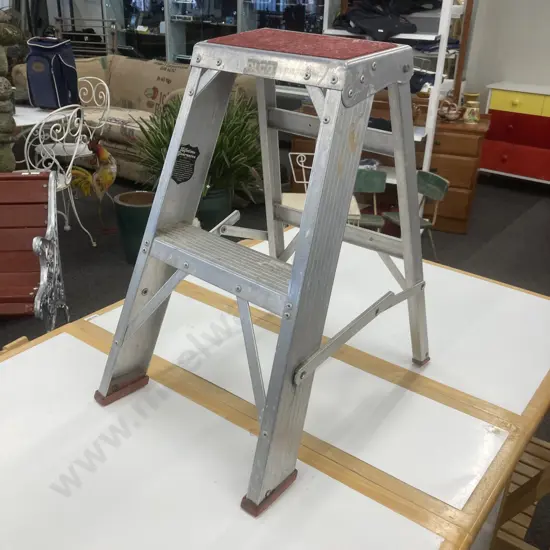 Alco Aluminium Step Ladder, 2-Step