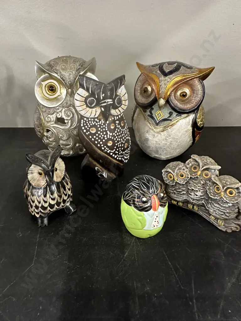 Selection of Owl Ornaments Image 1++