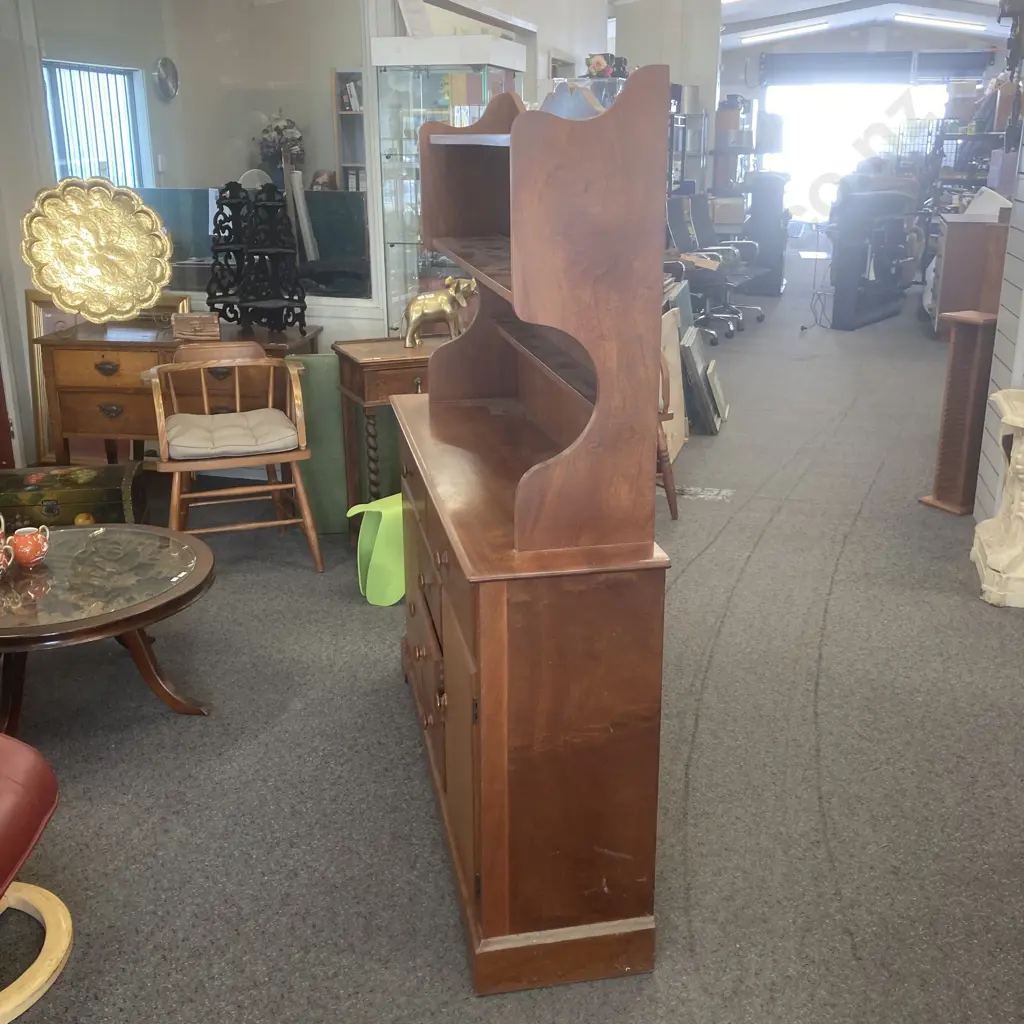 Mid Century Airest Mayflower Collection Wall Unit, H163.5 W141 D35cm Image 1++