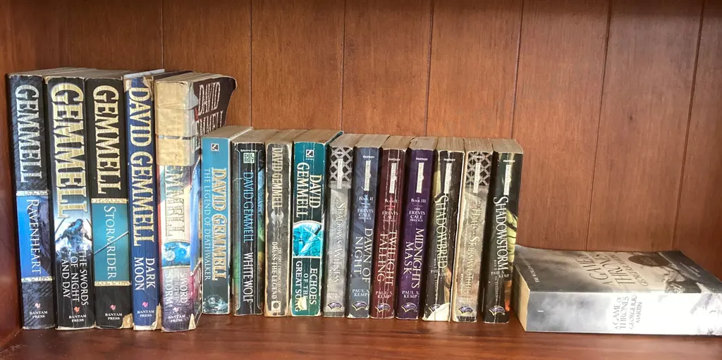 Lot of Books, David Gemmell, Paul Kemp, George R.R. Martin Image 1++
