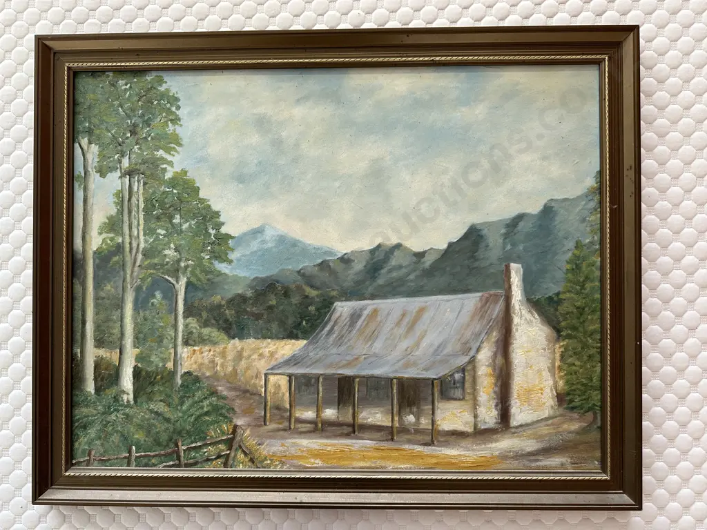Framed Original Oil Painting By JR Cunningham, 51 x 65cm Image 1++