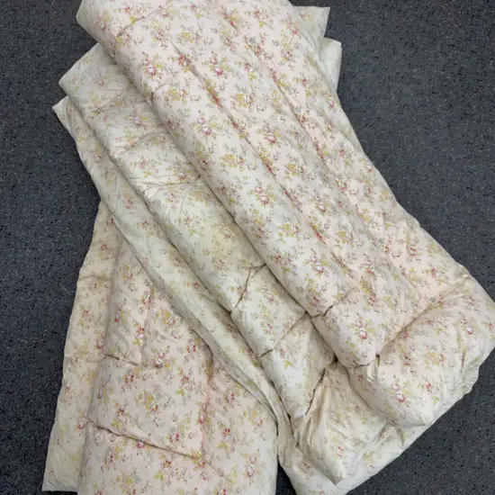 Pair of Single Vintage Feather Eiderdowns
