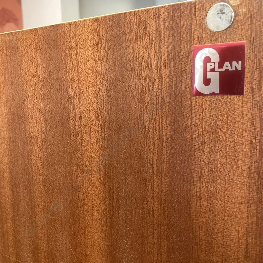 Mid Century G Plan Double Door Wardrobe, H179 W93 D59cm Image 1++
