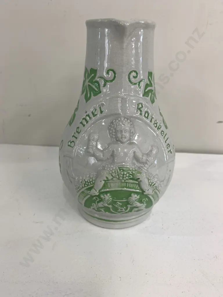 Vintage Bremer Ratskeller German Carafe Image 1++