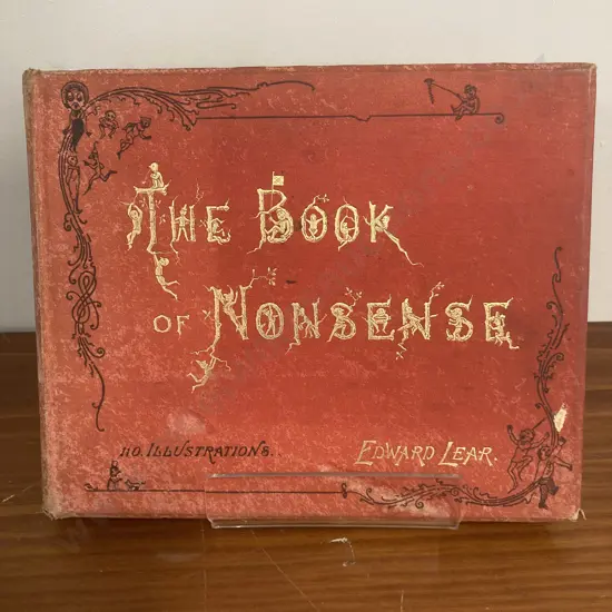 The Book of Nonsense (1889) Oblong Hardback, Composed and Illustrated by Edward Lear, 27th Edition