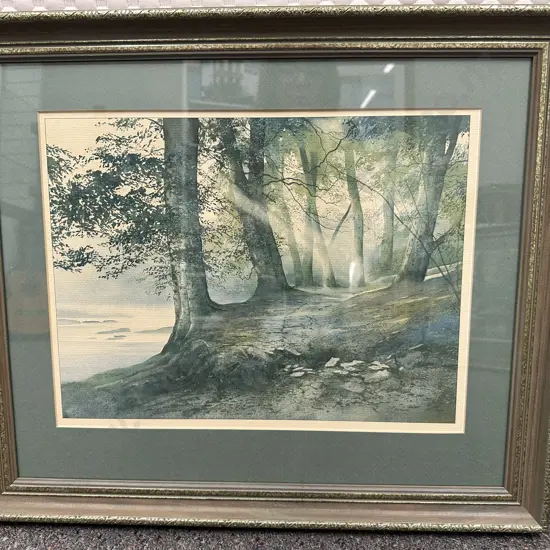 Framed Artwork by R.Bolton Titled 'Day Break'