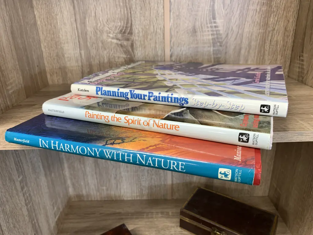 Assortment Of Painting Books Including In Harmony With Nature, Painting The Spirit Of Nature & Planning Your Paintings  Image 1++