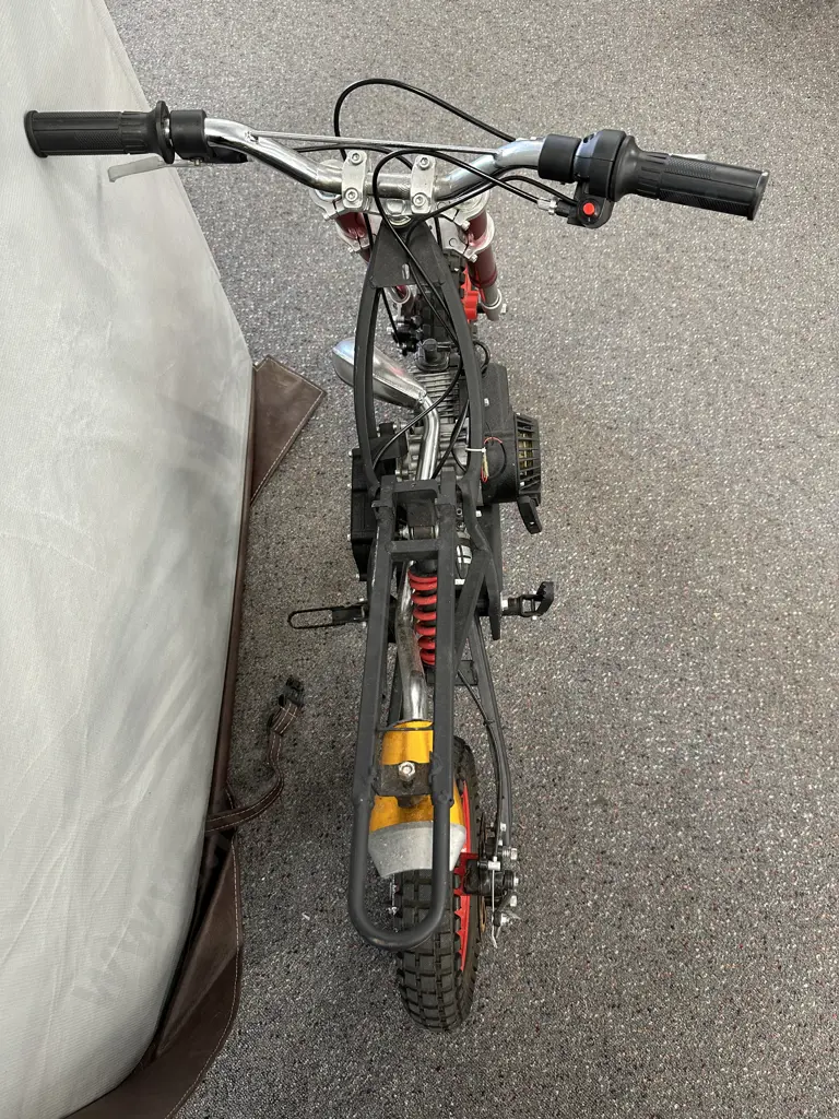 NRCD Newman R/C Direct Red & Black Motorized Childrens Bicycle (As Found Condition) Image 1++