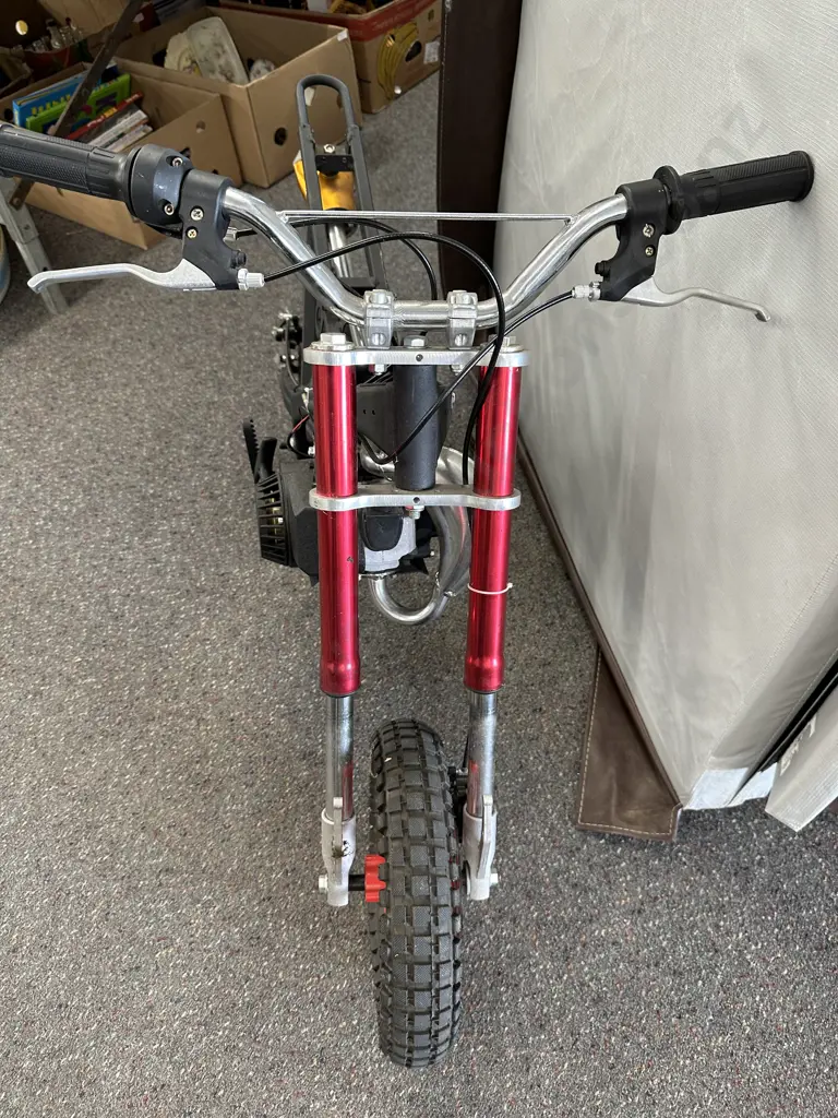 NRCD Newman R/C Direct Red & Black Motorized Childrens Bicycle (As Found Condition) Image 1++