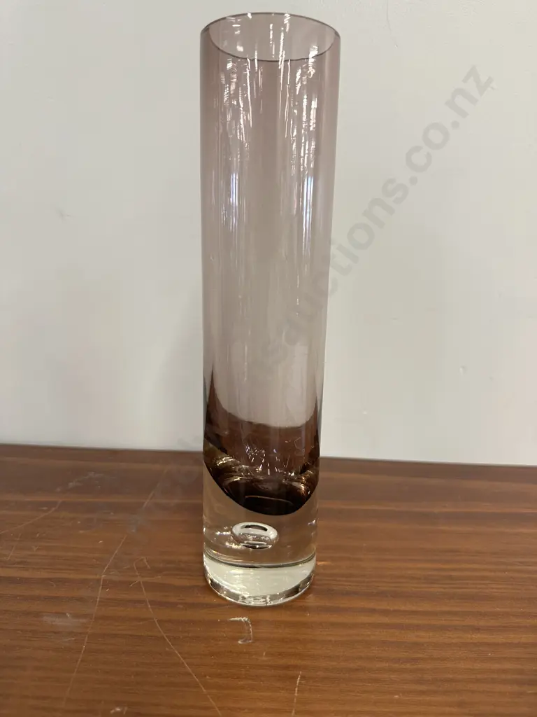Mid Century Glass Vase H25cm Image 1++