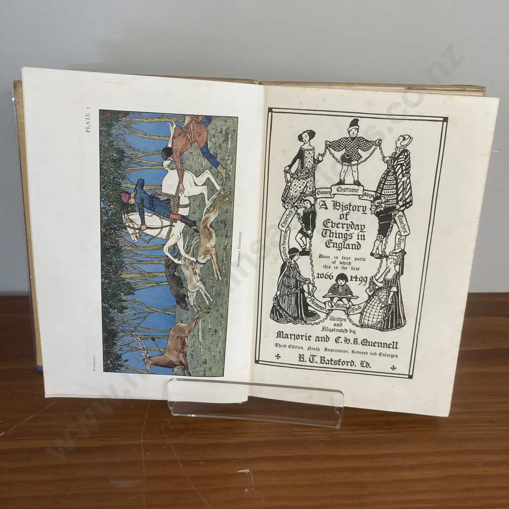 Lot of 3 Books Mending & Repairing, CG Leland,1896, Curiosities Of History, 1857, History Of Everyday Things Image 1++