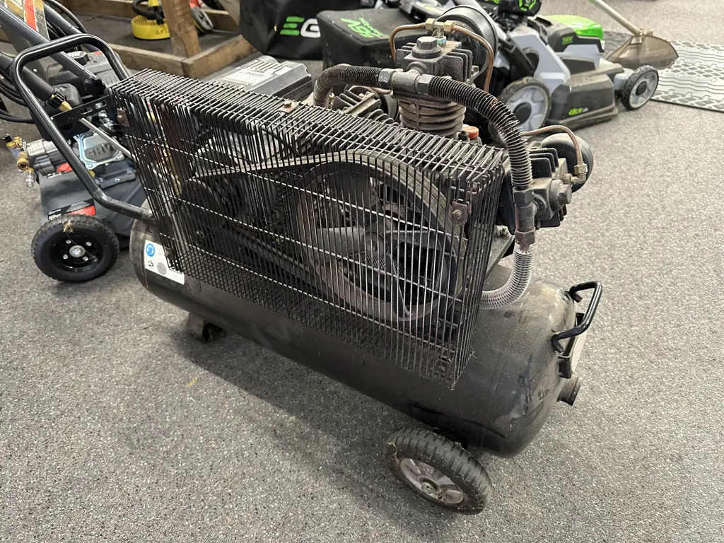 Toolshed Air Compressor, 459L / Min, 3.0Hp, Plug Removed (Has Failed Electrical Earthing Test - Sold As-Is Where-Is) Image 1++