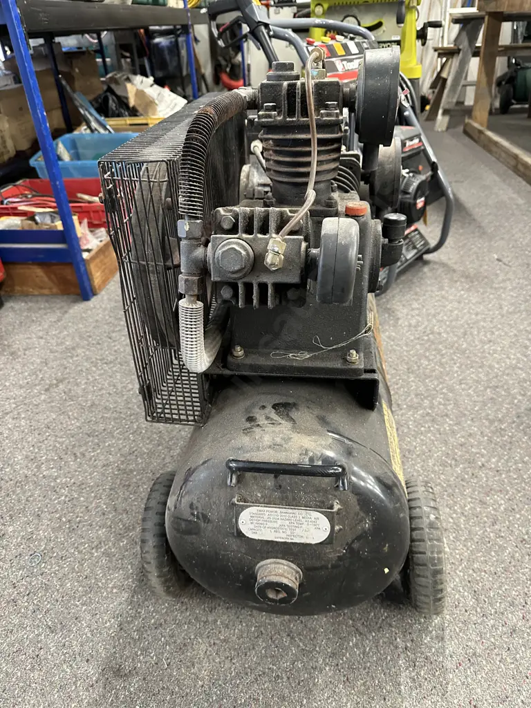 Toolshed Air Compressor, 459L / Min, 3.0Hp, Plug Removed (Has Failed Electrical Earthing Test - Sold As-Is Where-Is) Image 1++