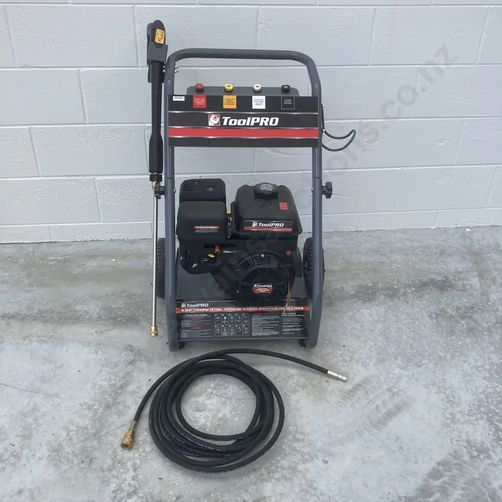 ToolPro 6.5Hp 2900Psi Petrol Pressure Washer Image 1++