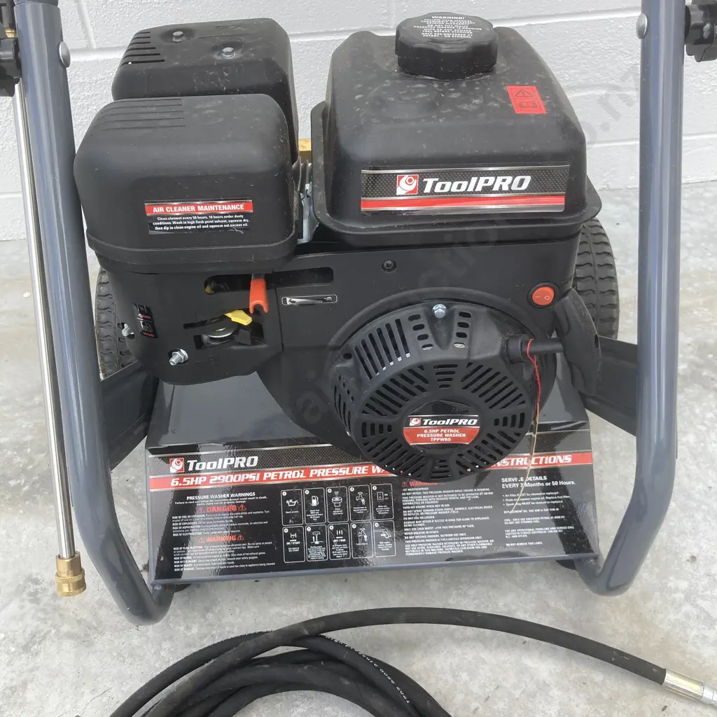 ToolPro 6.5Hp 2900Psi Petrol Pressure Washer Image 1++