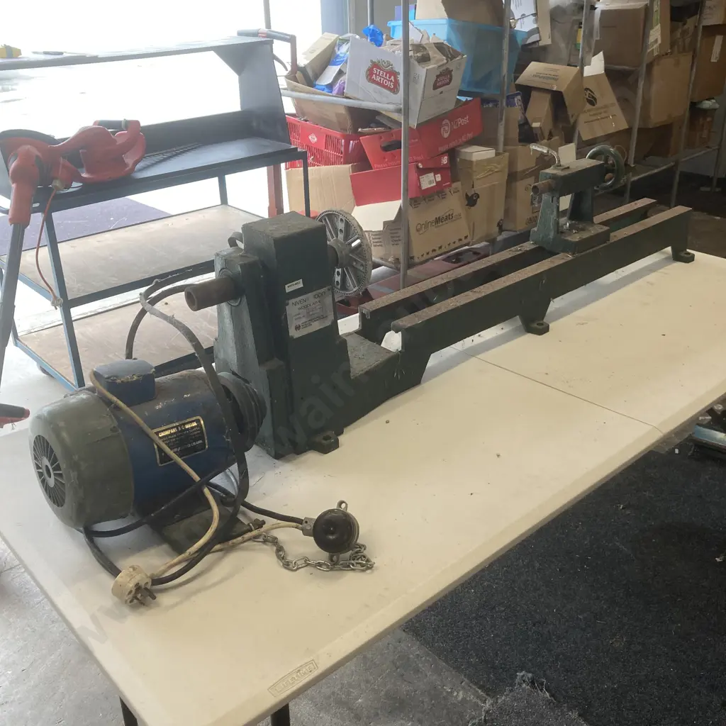 Niven 1000 Wood Lathe Image 1++