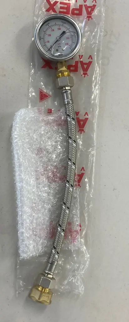 Pair of New Apex Valves Gauge: High Pressure Image 1++