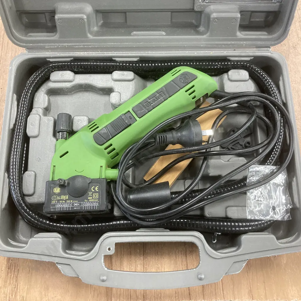 EXAKT Precision Saw In Case, Dust Extraction Hose, Etc Image 1++