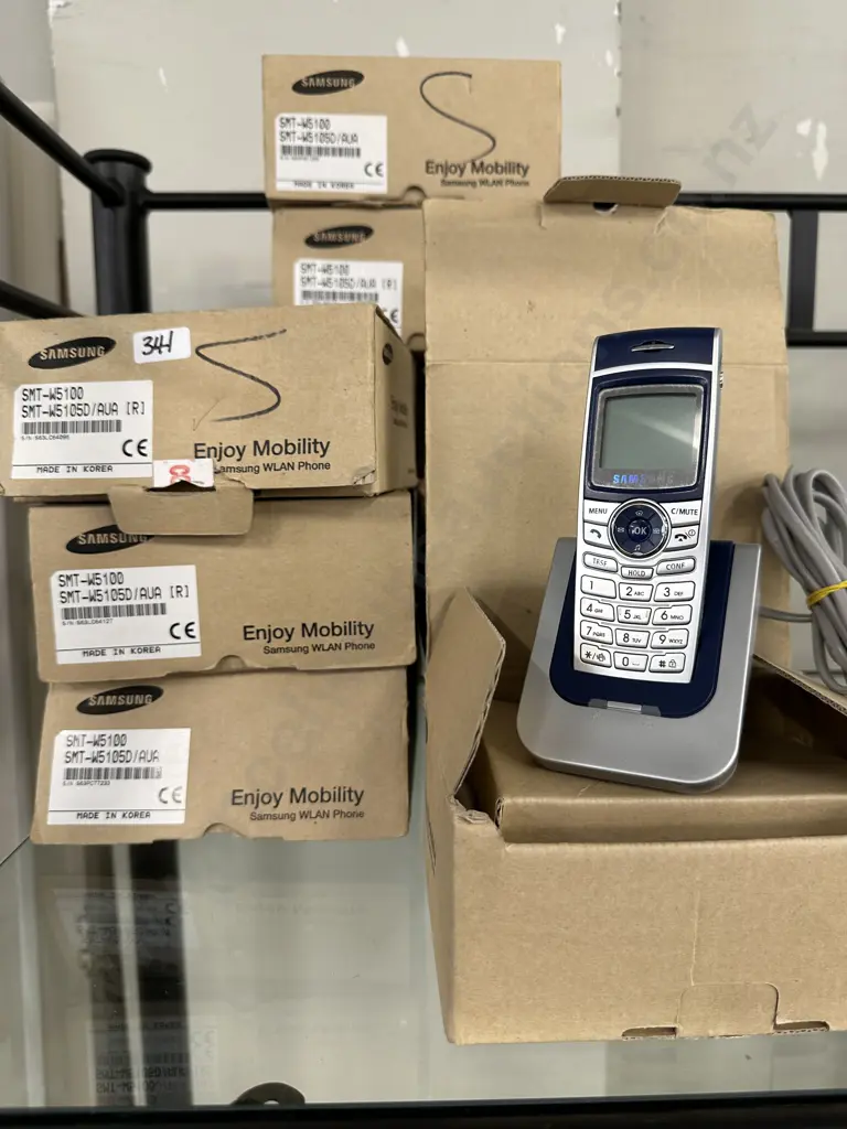 Lot of 14 Samsung WLAN Cordless Phones WIP-5000M (KPIA24SEW2/ANZ) Image 1++