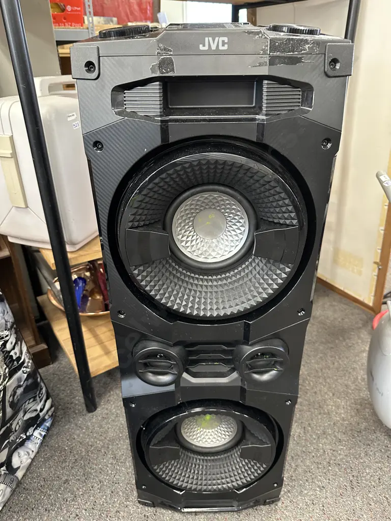 JVC Mini System Speaker, Model JVX908202BK Image 1++
