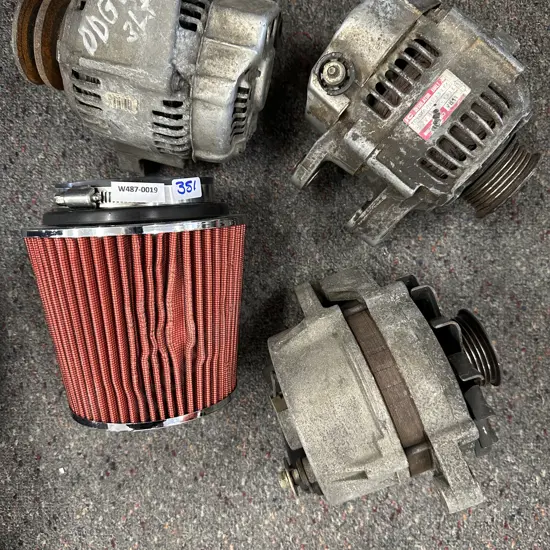 KNN Air Filter & Box of Car Alternators