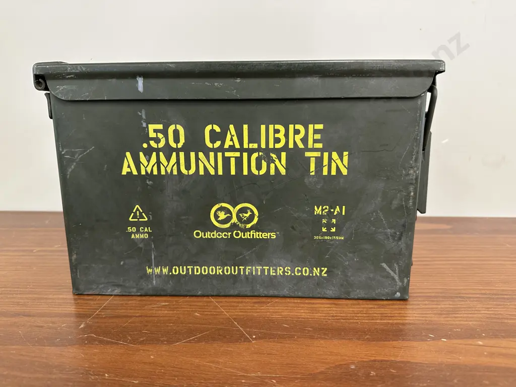 .50 Calibre Ammo Tin Image 1++