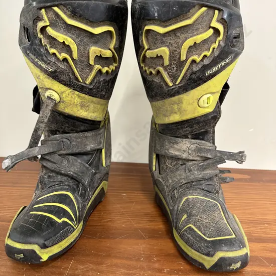 FOX Instinct Motorcross Boots - M10 USA, EU44