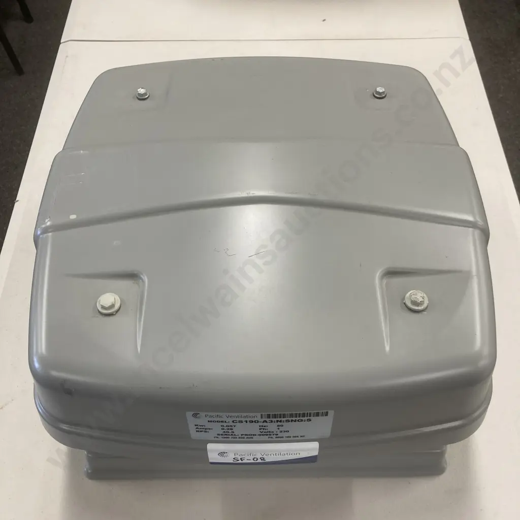 Pacific Ventilation CS Series Supply Air Roof Centrifugal Fan, Model CS190-A3:N:SNG:S Image 1++