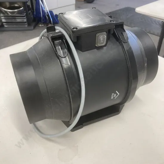 RIL-150SW | Fantech Inline Fan With 2 Speed Switch Suitable For 150mm Duct